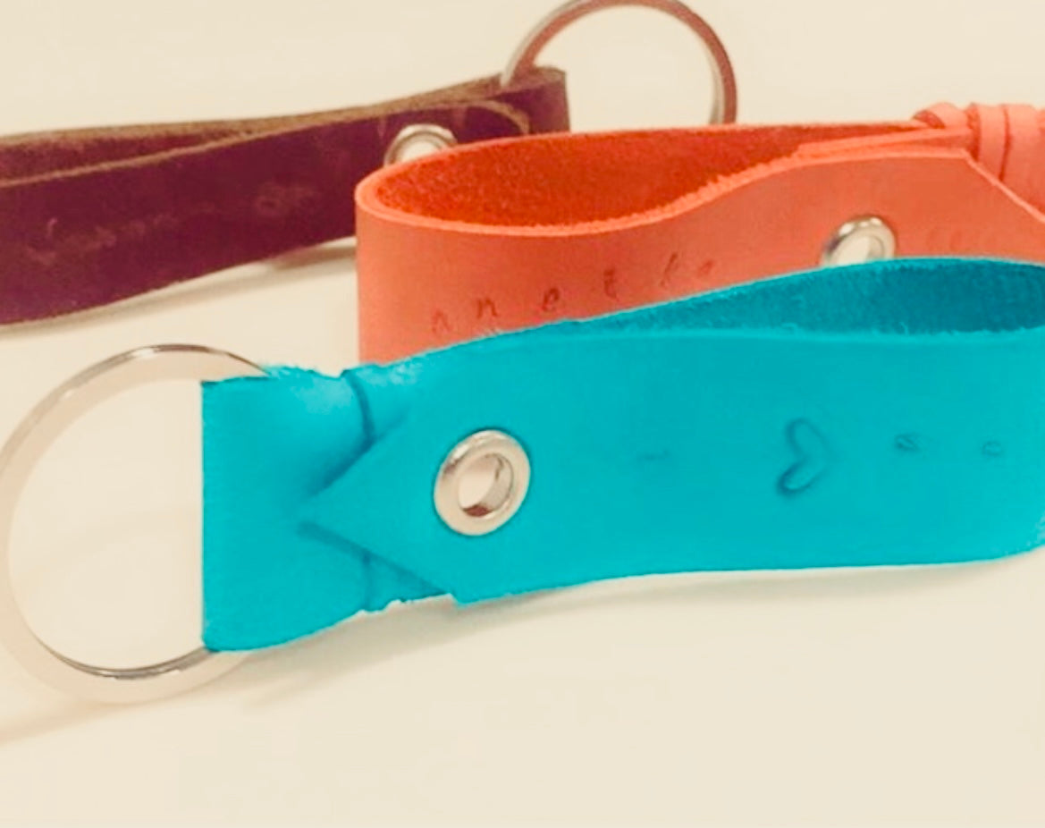 Stamped key rings