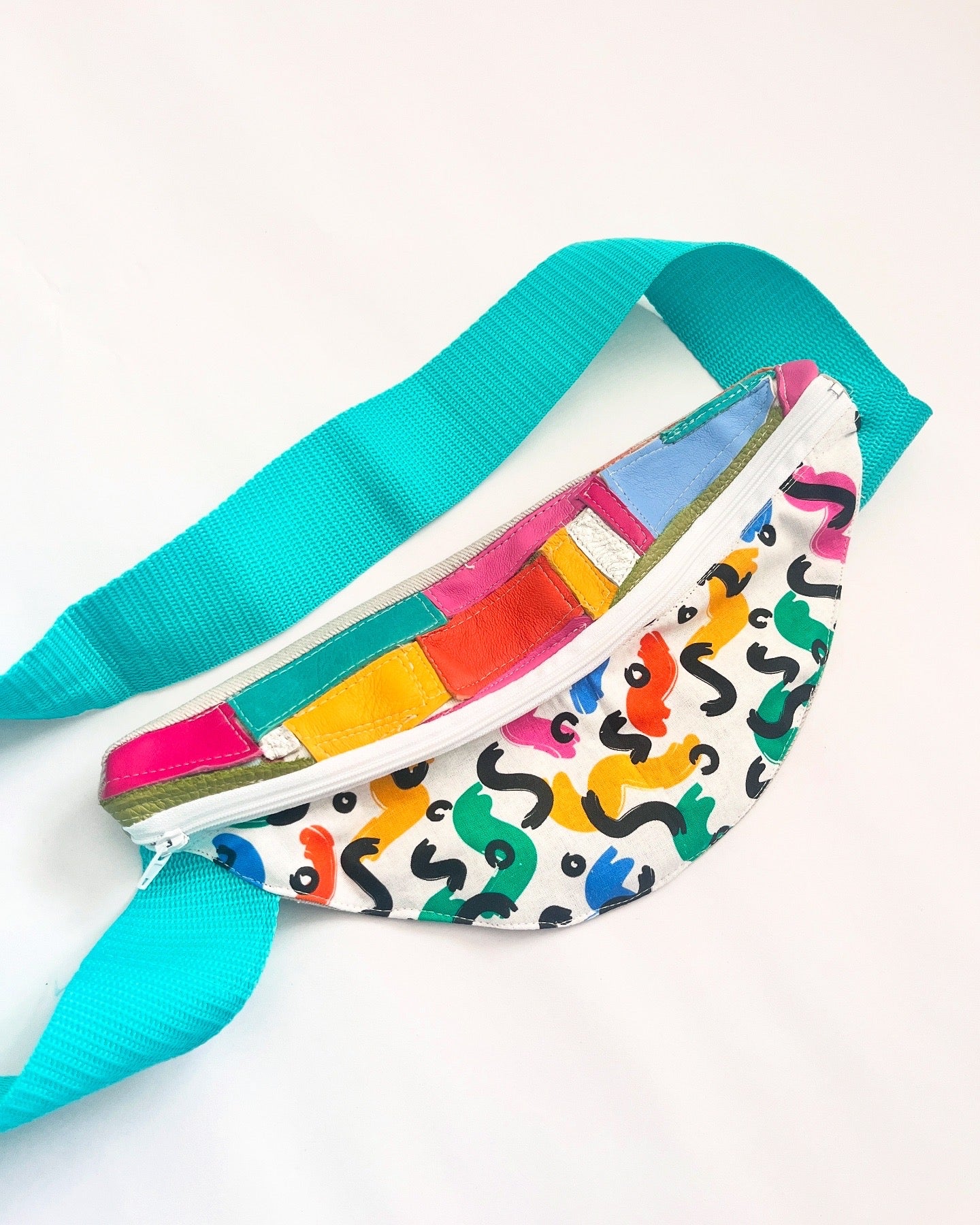 Multi coloured Fanny pack