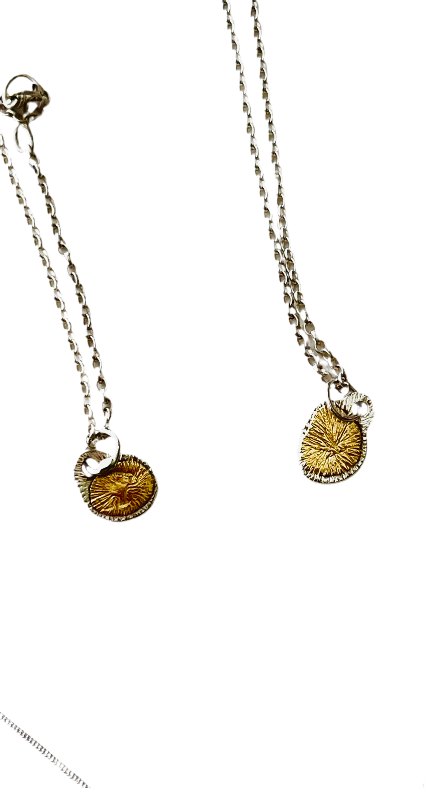 Gold and silver ripple bracelet
