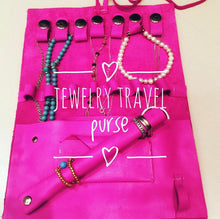 Load image into Gallery viewer, Jewelry travel purse
