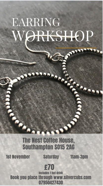 Earring workshop The Nest Southampton
