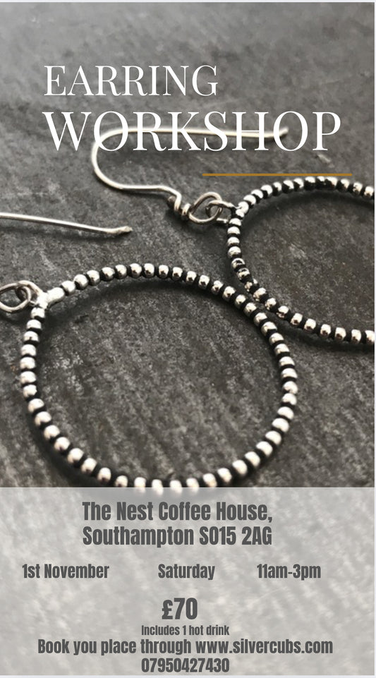 Earring workshop The Nest Southampton