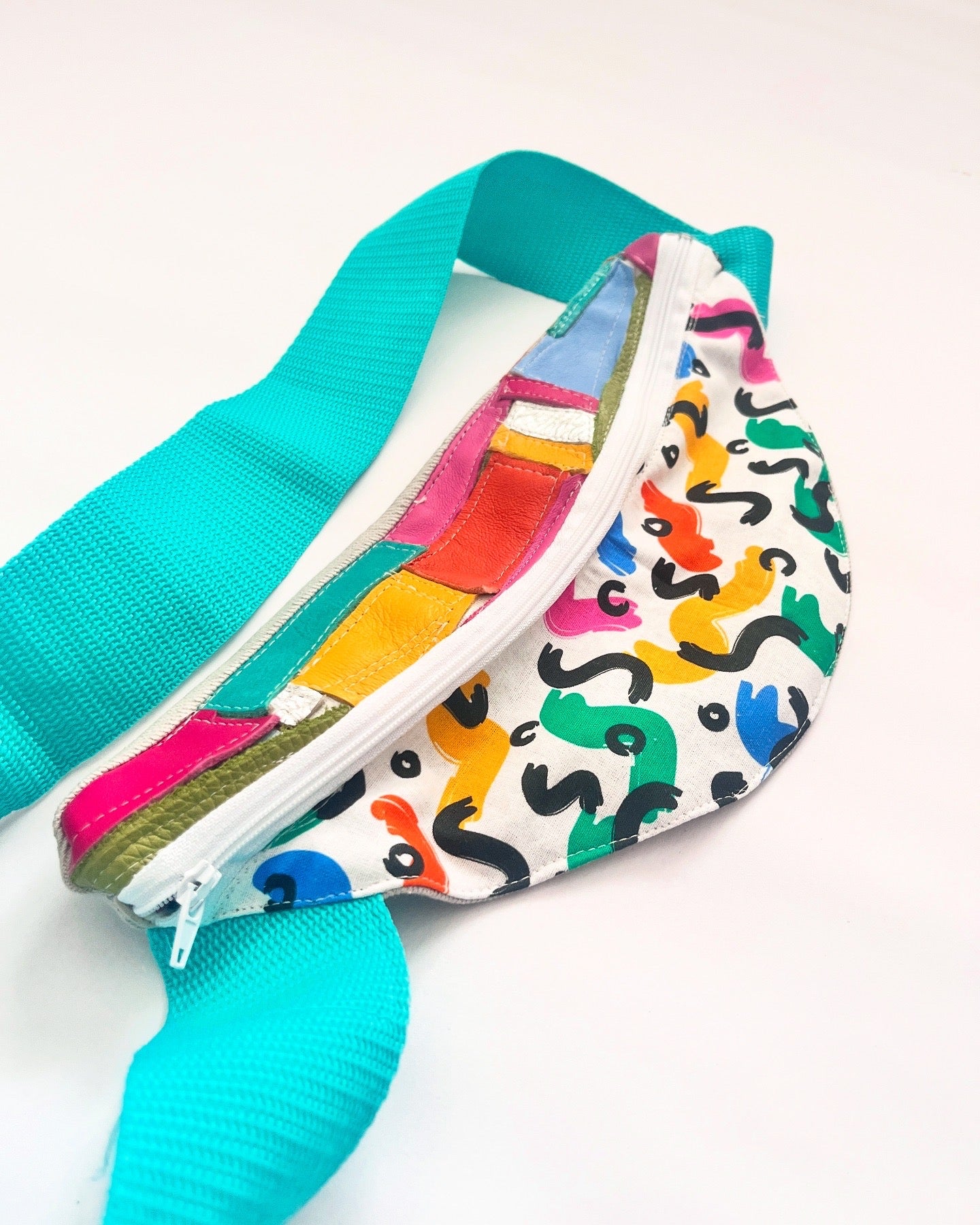 Multi coloured Fanny pack