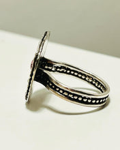 Load image into Gallery viewer, Pink round Tourmaline Boho ring
