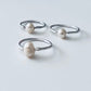 Fresh water Pearl silver ring
