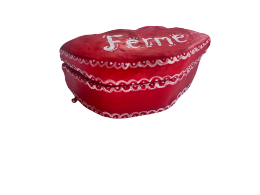 Red lips trinket box - Ferme La Bouche