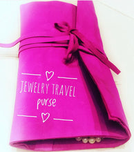 Load image into Gallery viewer, Jewelry travel purse

