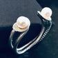 Open Pearl ring