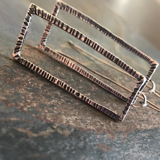 Rectangle Earrings