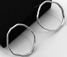 Load image into Gallery viewer, Big hoop earring studs

