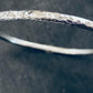 Sterling silver solid Bangle
